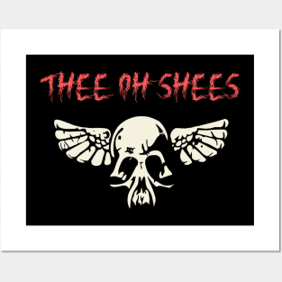 thee oh shees Posters and Art